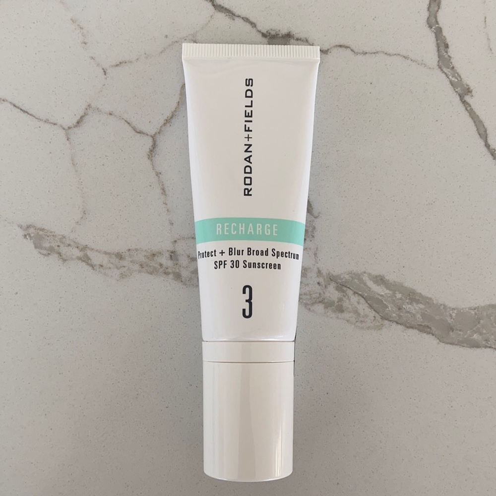 Rodan and Fields Recharge SPF 30 Sunscreen Step 3